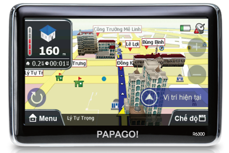 Thiết bị dẫn đường GPS Vietmap PAPAGO R6300