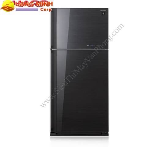 Tủ lạnh SHARP SJP585GBK 585L Glass Black