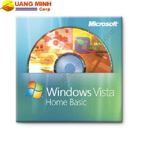 Windows® Vista Home Basic 32-bit English 1pk Dsp OEM CD