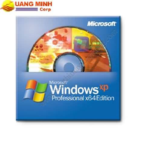 Windows® XP Pro x64 Ed SP3 English 1pk DSP 3OEM CD