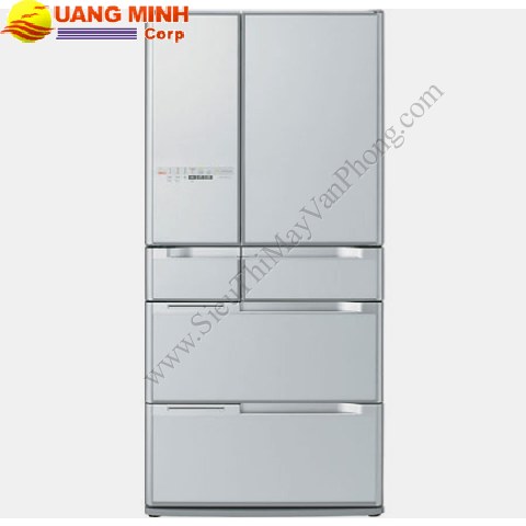 Tủ lạnh Hitachi B6200SXS - 620 L - 6 cửa - màu bạc