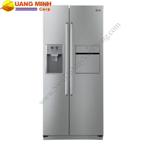 Tủ lạnh SBS LG GRP217BSF 506L,Thép, Minibar/Lấy đá ngoài/KTS