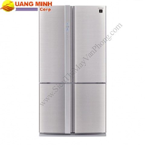 Tủ lạnh Sharp SJFP74VSL - 556L 4 cửa mầu Inox bạc