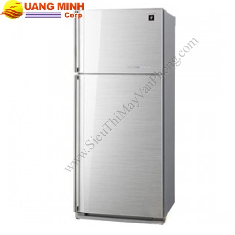 Tủ lạnh SHARP SJP585GSL 585L Glass Silver